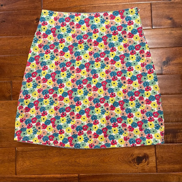 Seasalt Reversible Cotton Skirt Size US 10 - Picture 2 of 12